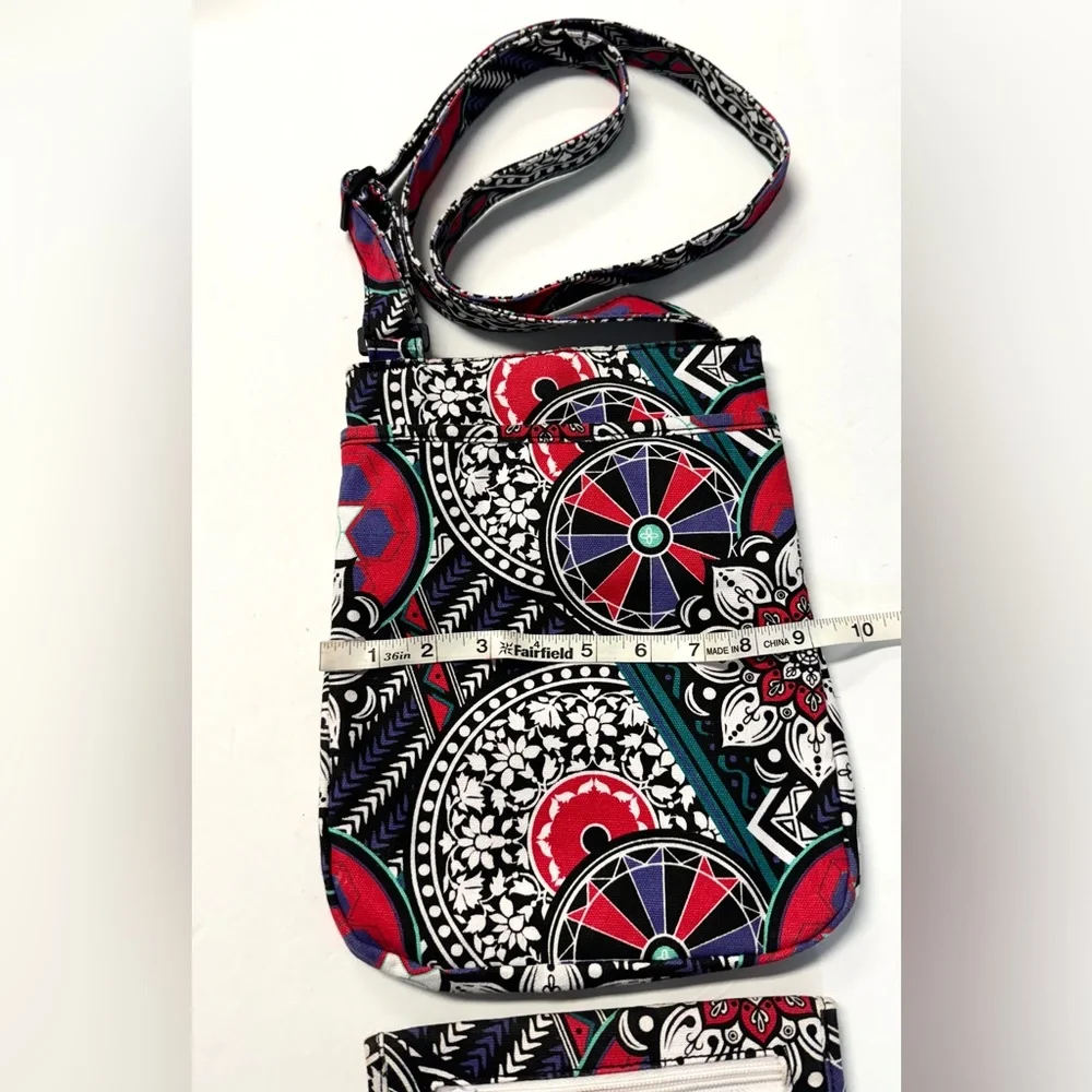 KAVU Crossbody Red,White & Black Bag & Wallet